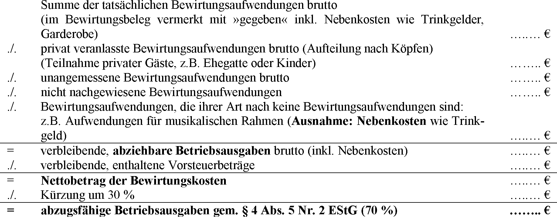 Berechnungsschema